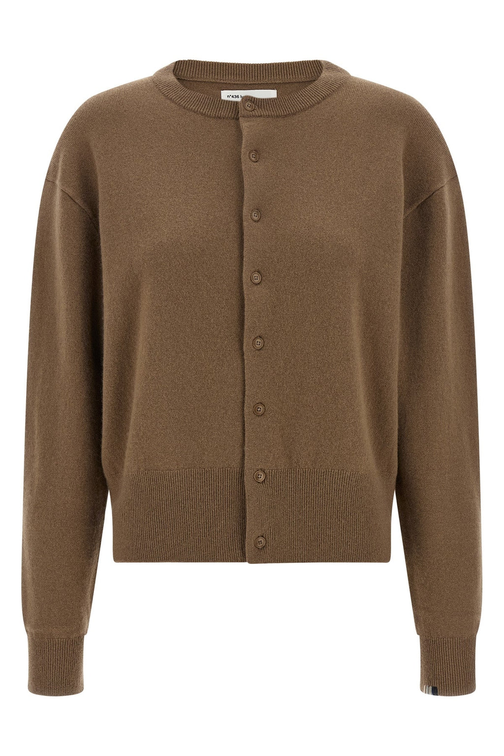 Extreme Cashmere Cardigan With Dropped Shoulders