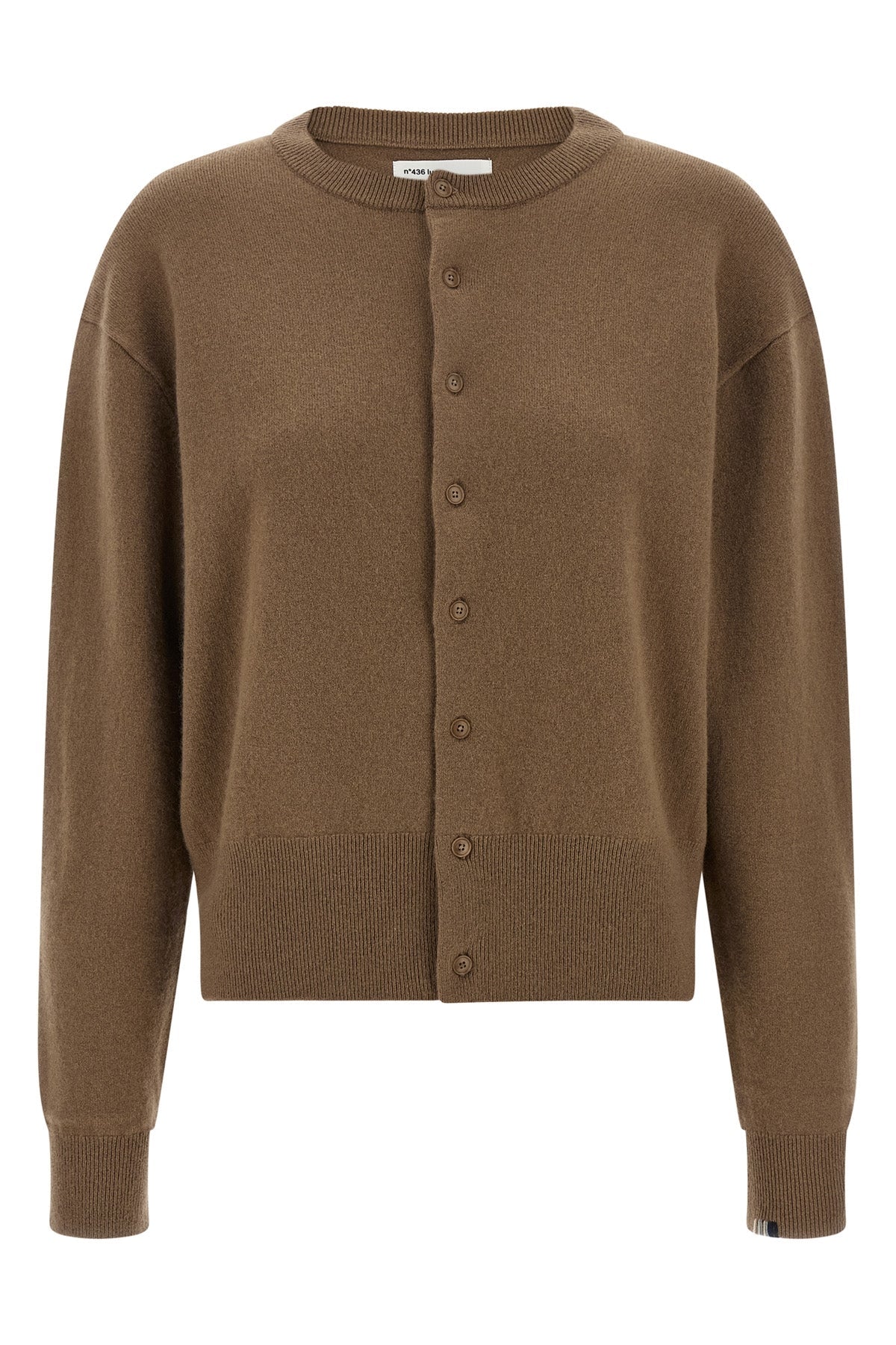 Extreme Cashmere Cardigan With Dropped Shoulders