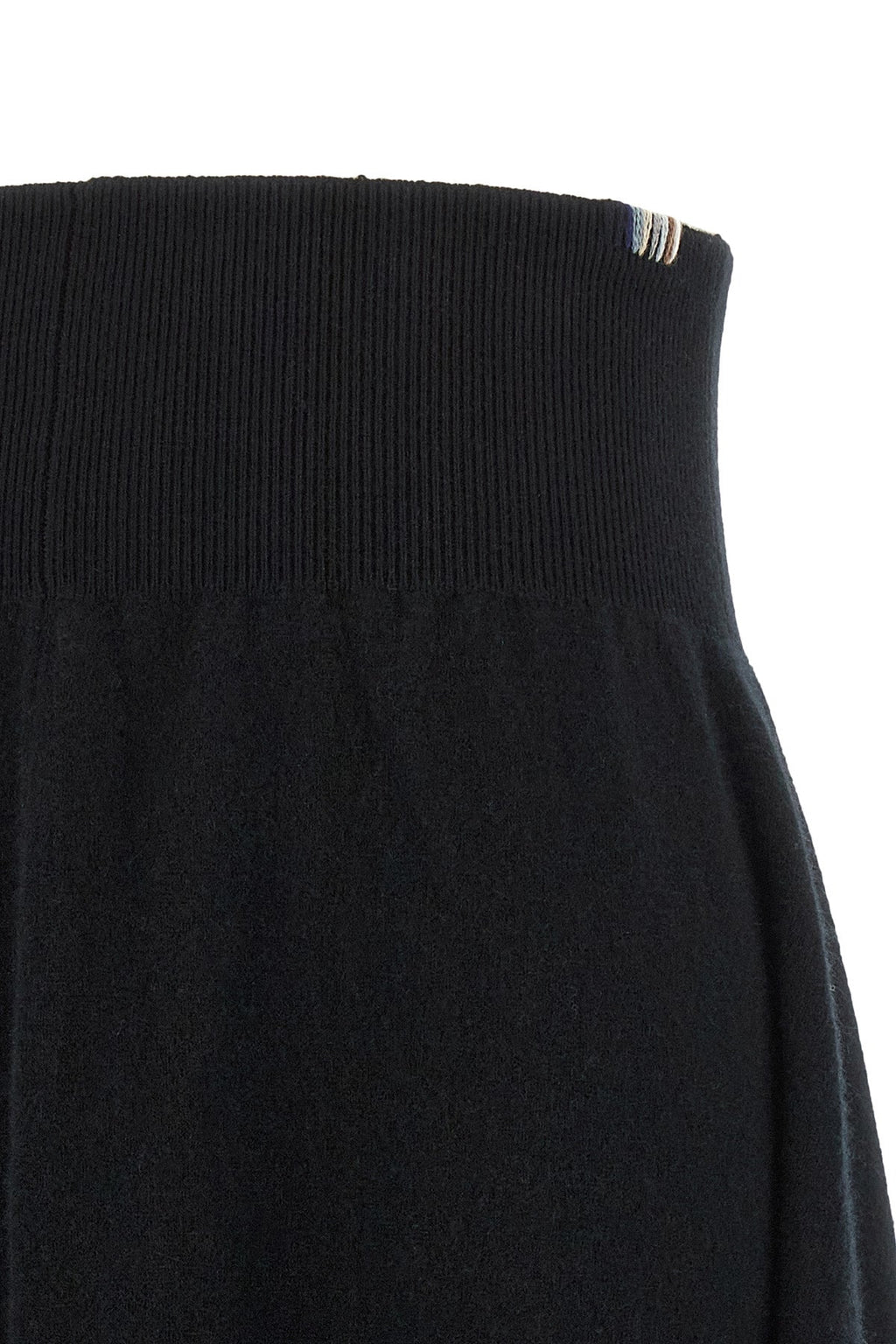 Extreme Cashmere Maxi Skirt with Ribbed Waistband