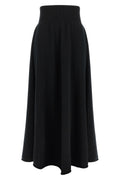 Extreme Cashmere Maxi Skirt with Ribbed Waistband