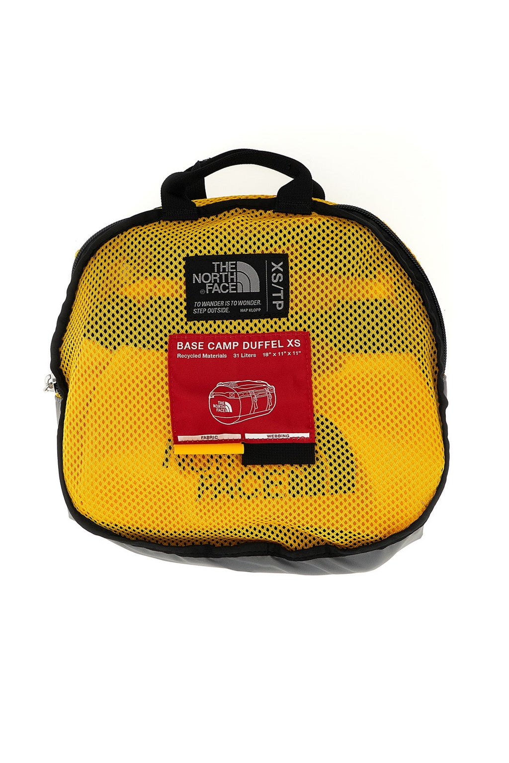 The North Face Duffel bag with adjustable shoulder straps