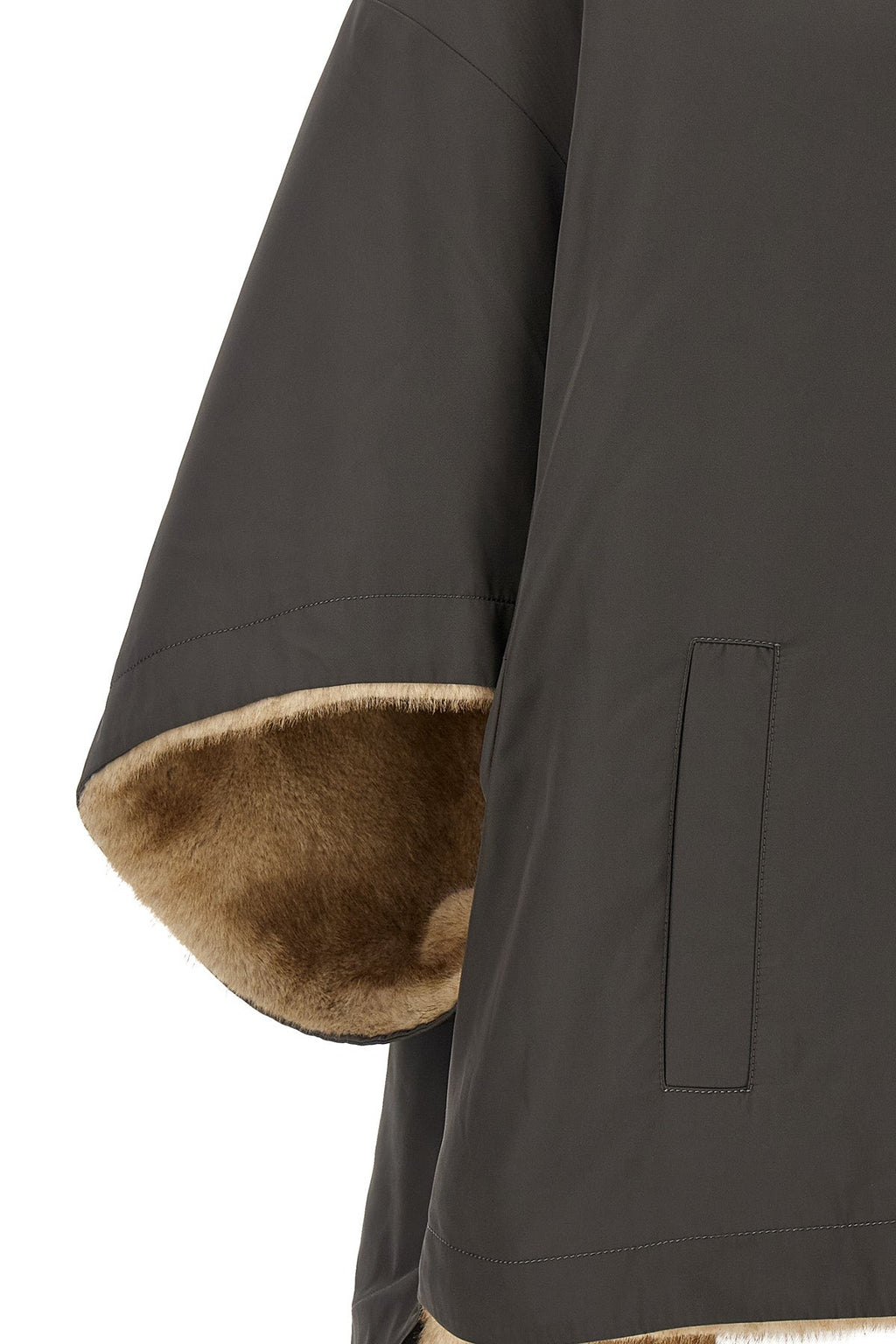 Reversible Hooded Cape