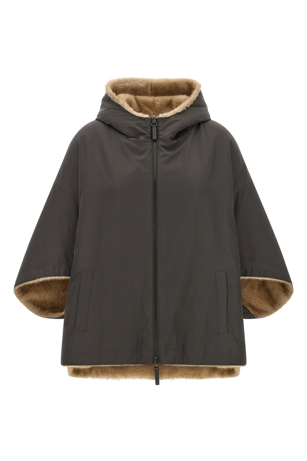 Reversible Hooded Cape