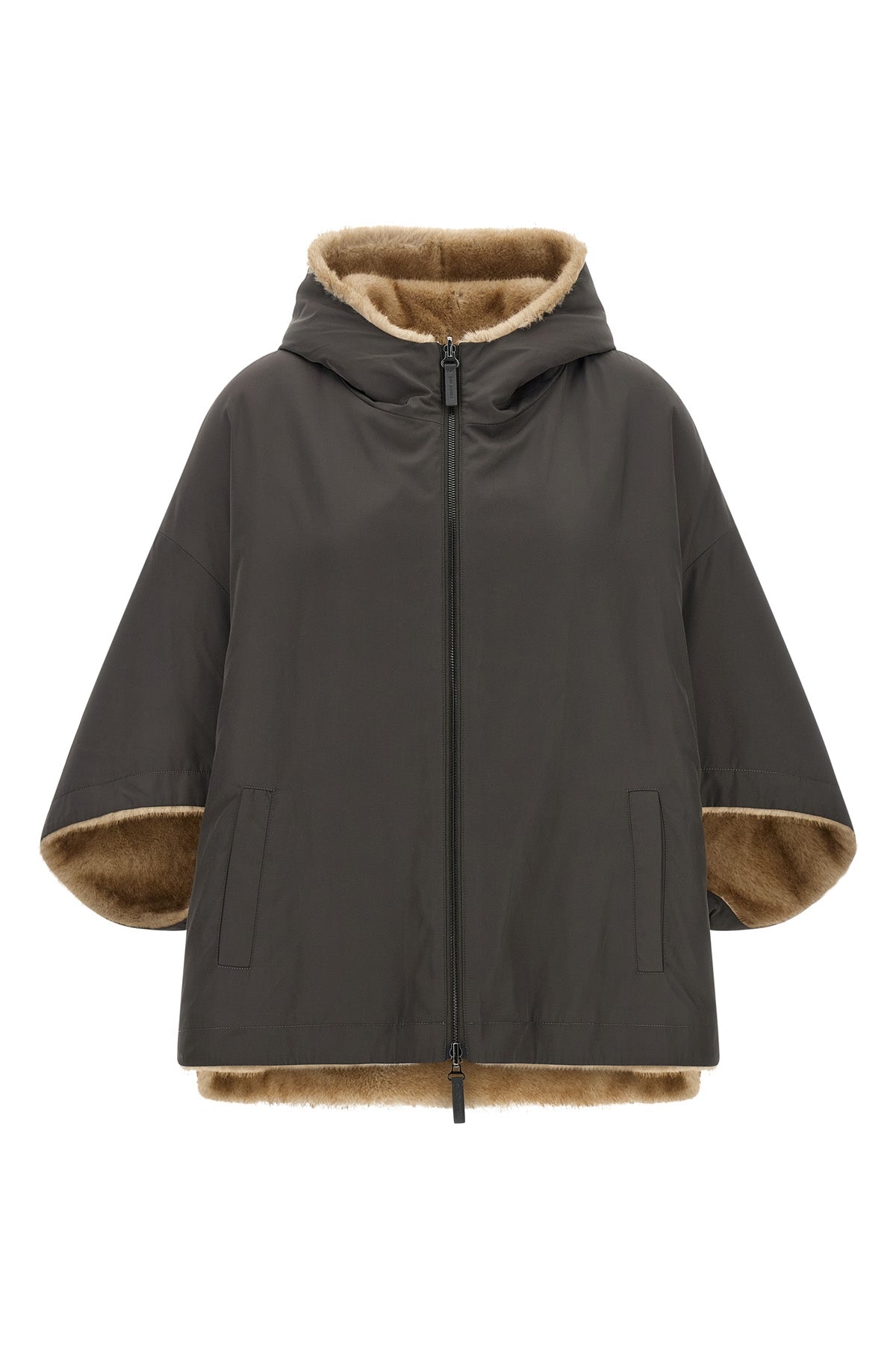 Reversible Hooded Cape