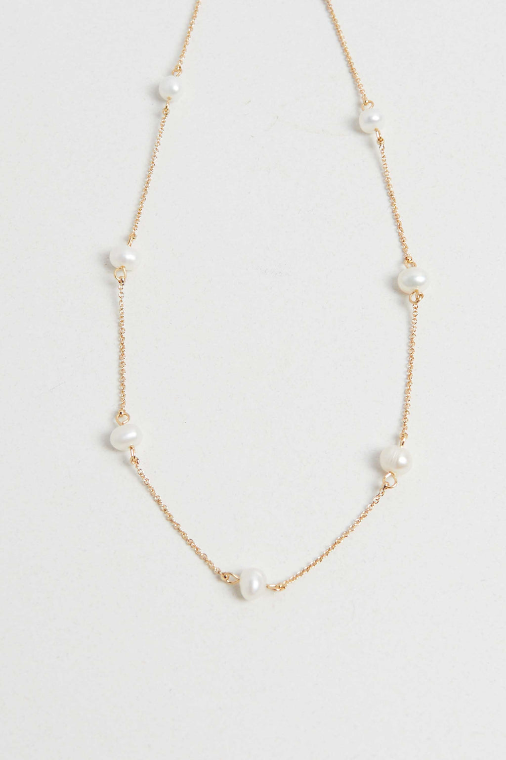 FRESH WATER PEARL CHAIN NECKLACE