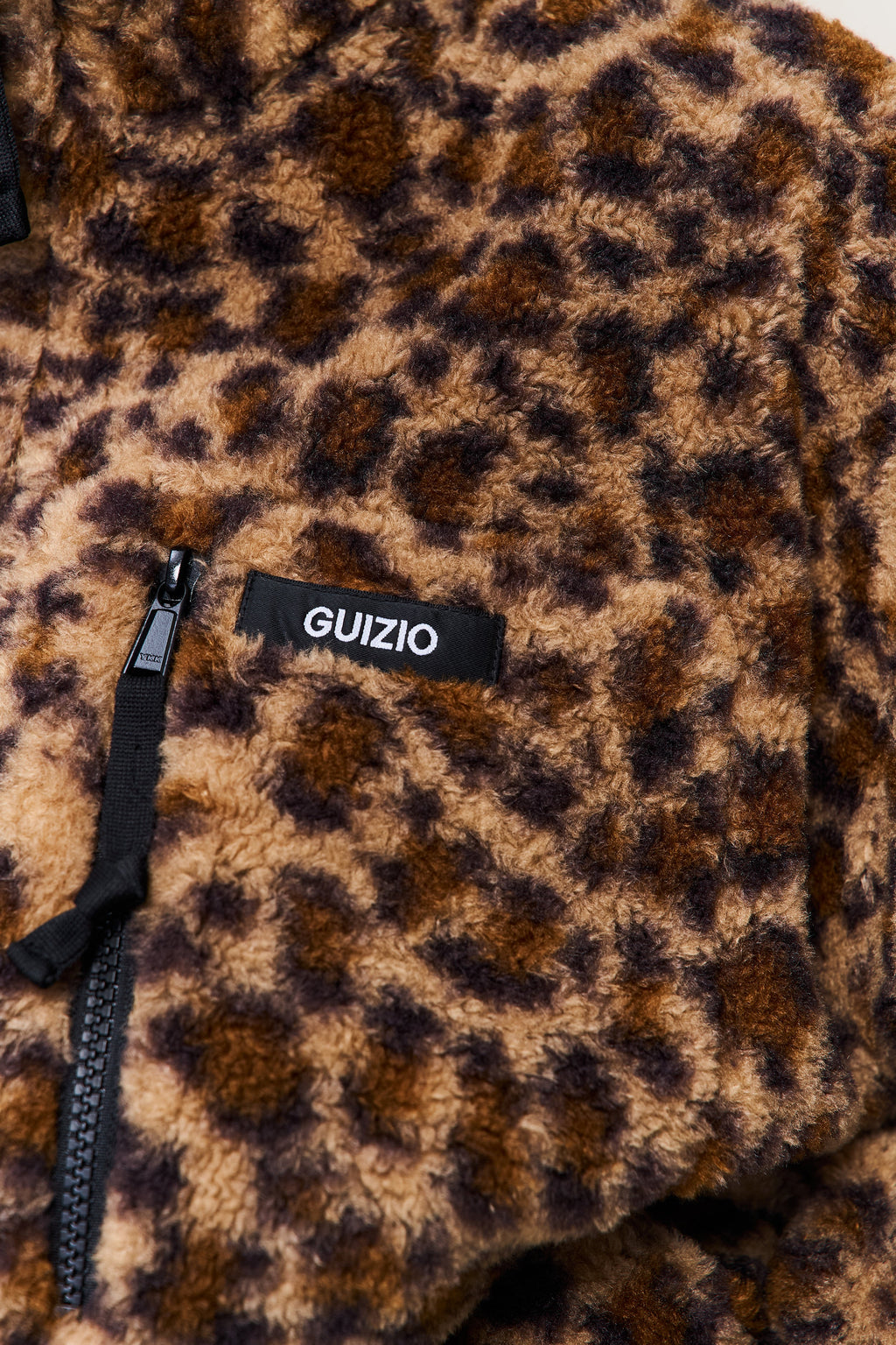 Guizio Sherpa Zip Up Jacket