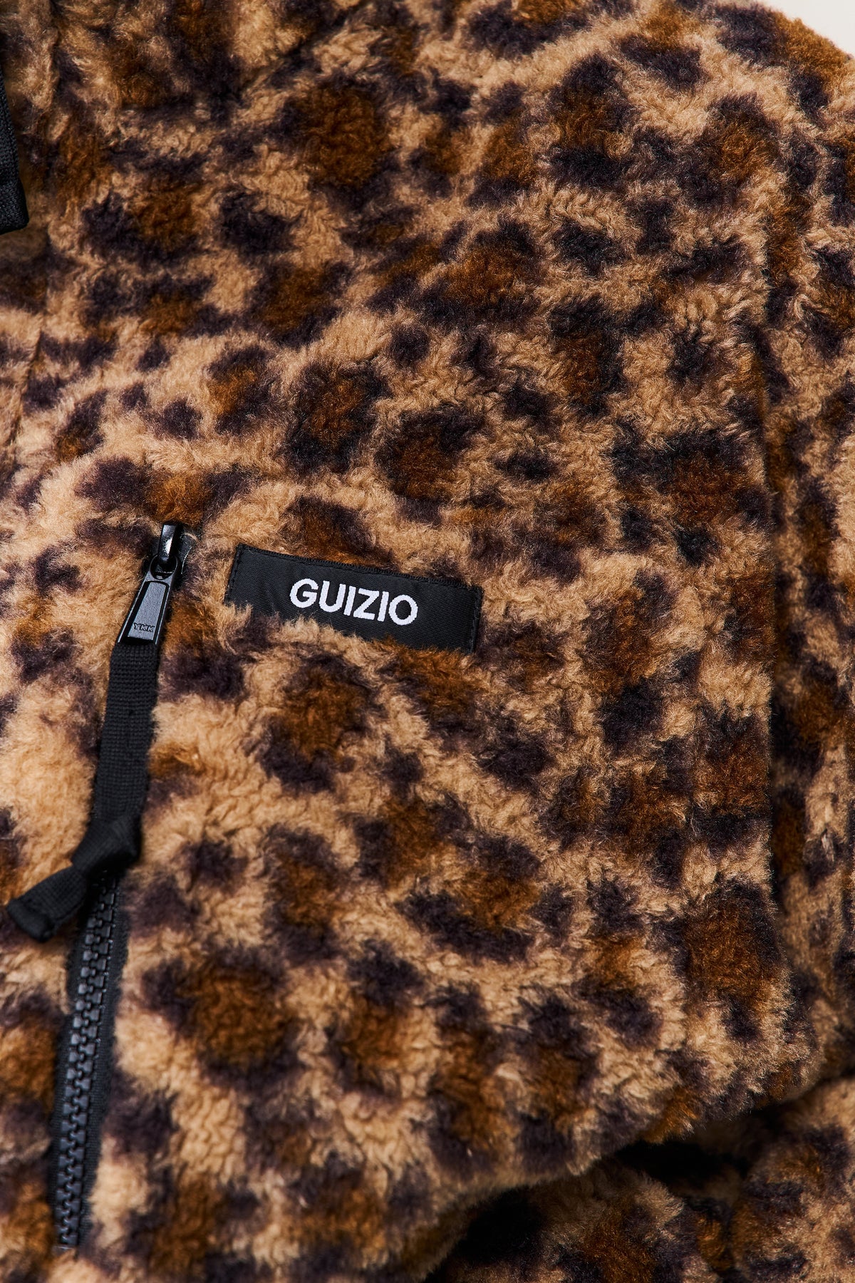 Guizio Sherpa Zip Up Jacket