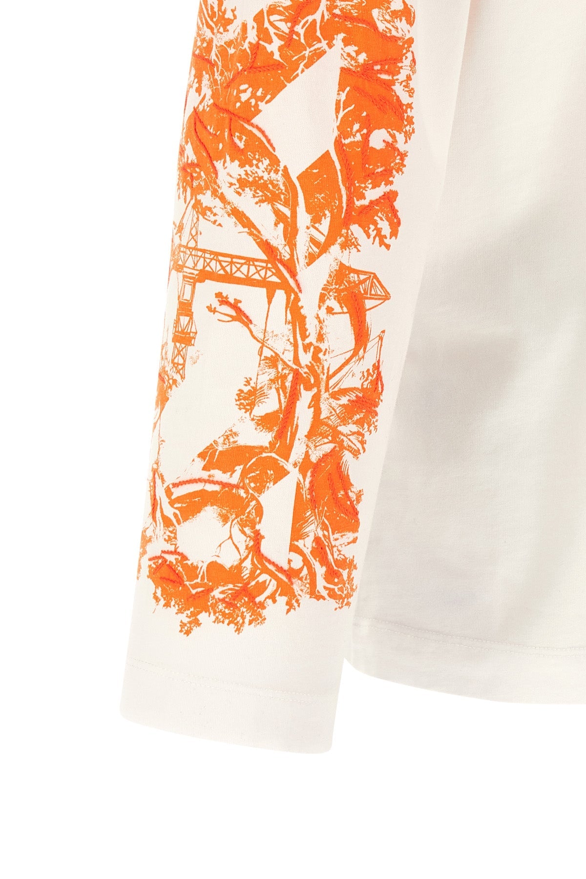 Off-White T-Shirt - City Nature Print