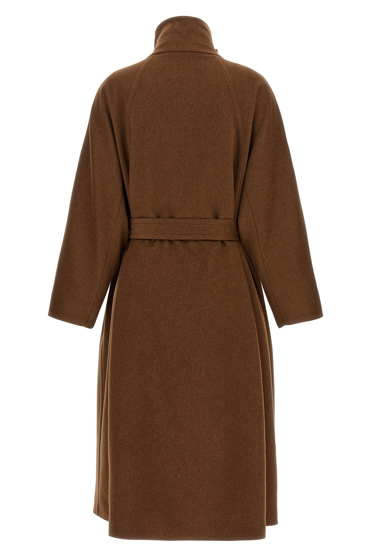 Double-Breasted Belted Coat