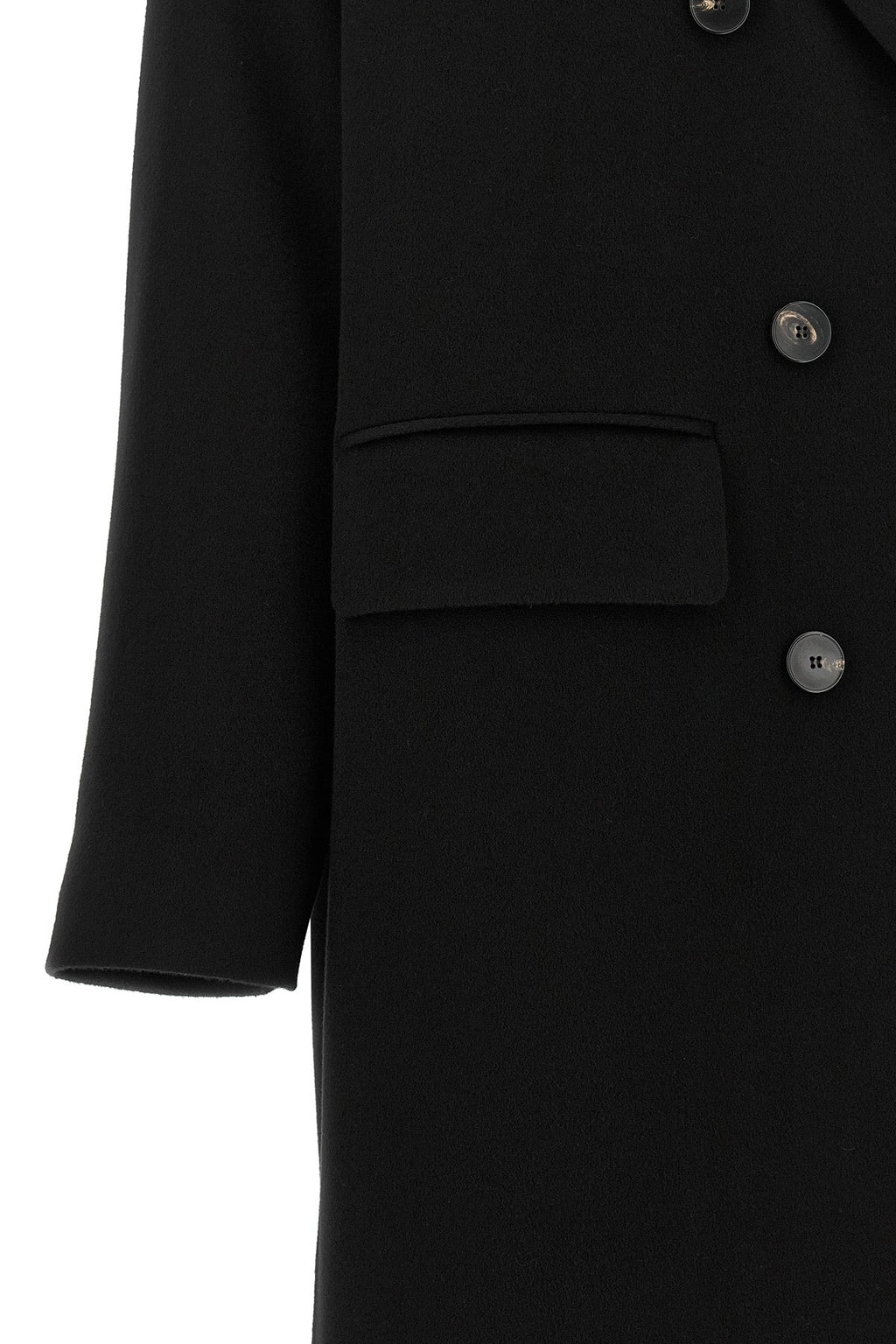 Oversized Double-Breasted Coat