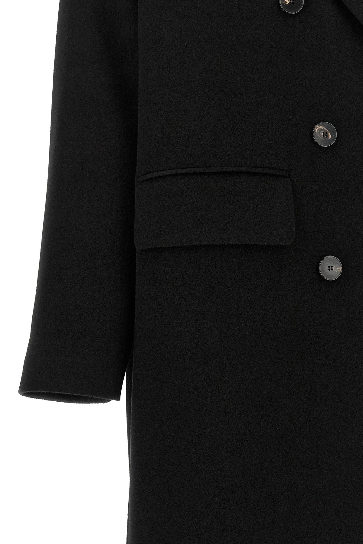 Oversized Double-Breasted Coat