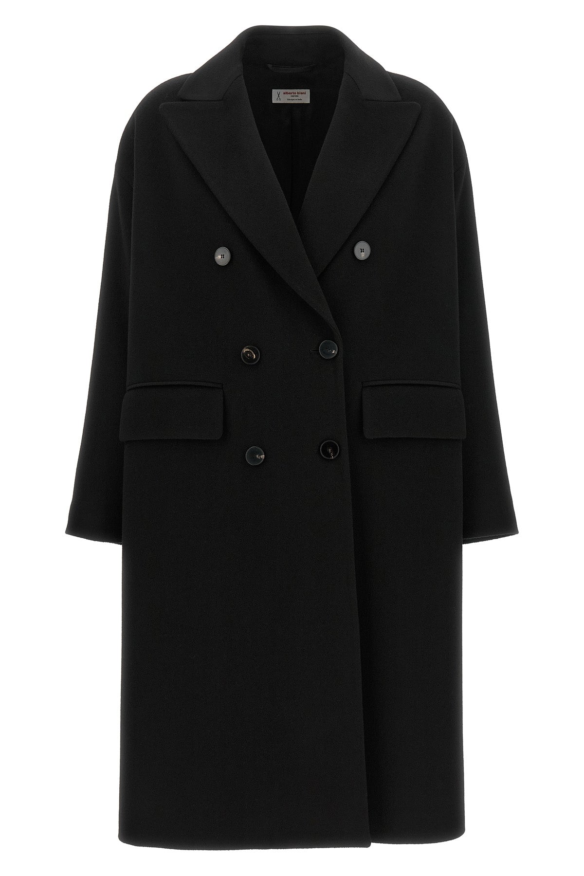 Oversized Double-Breasted Coat