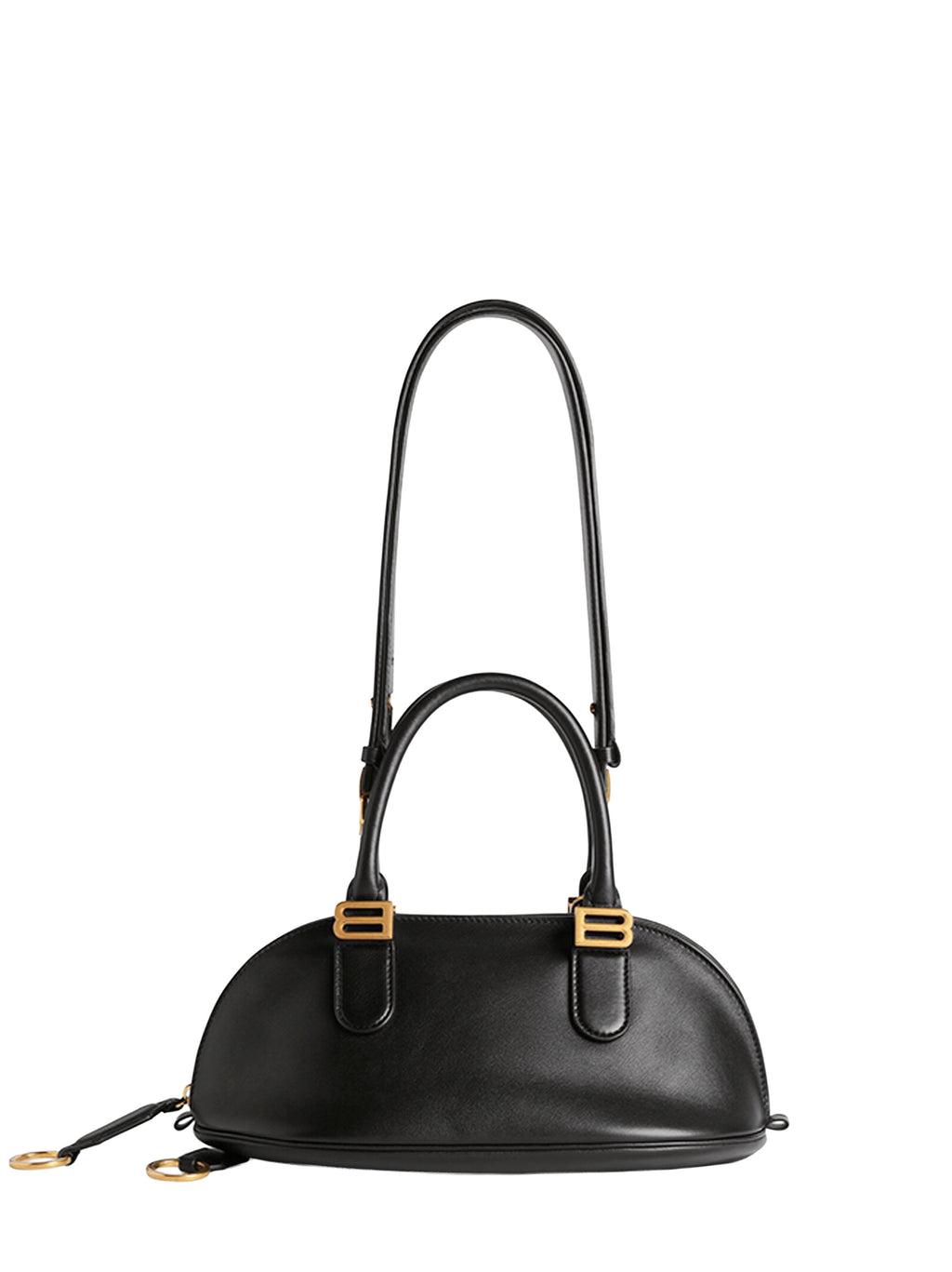 Balenciaga Women Black Bolero Bowling Bag Mini Bowling Bag<Br/>