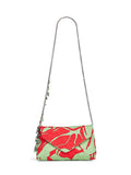 Dries Van Noten Women Pistachio Clutch Bag With Chain Shoulder Strap