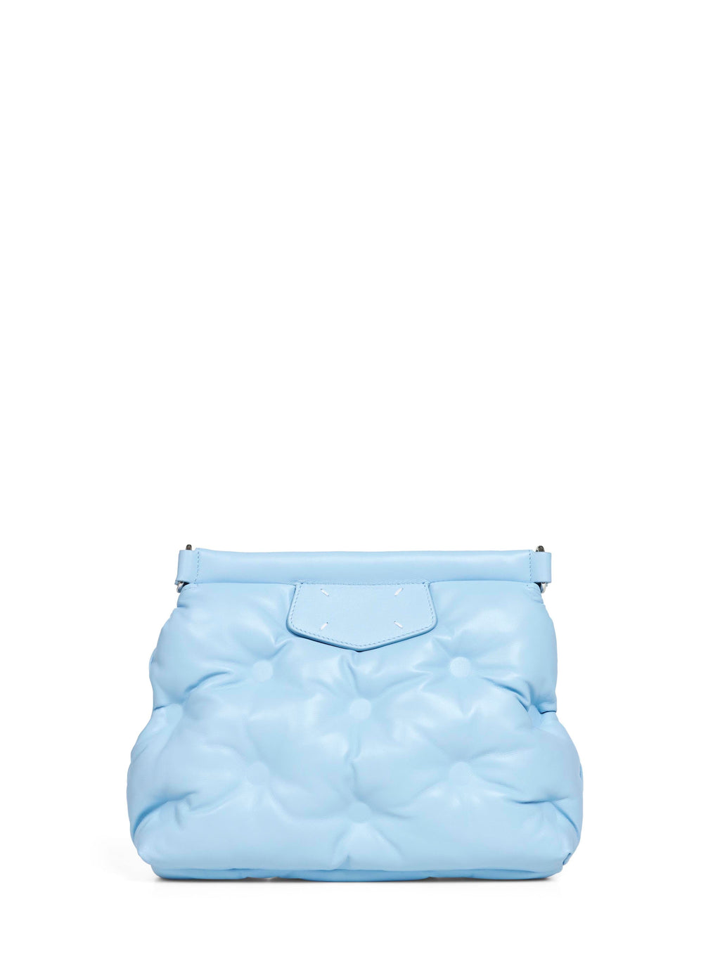 Maison Margiela Women Light Blue Glam Slam Classique Small Clutch Bag