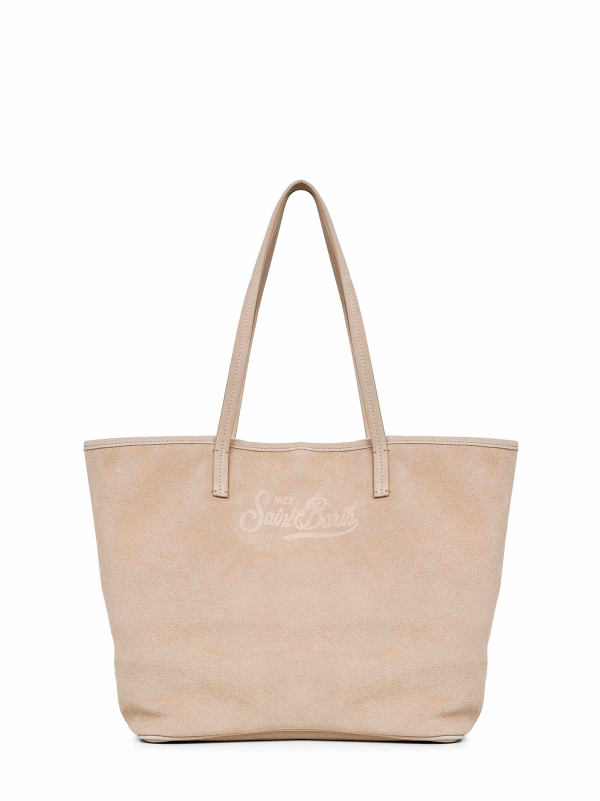 Mc2 Saint Barth Women Beige City Regular Shoulder Bag