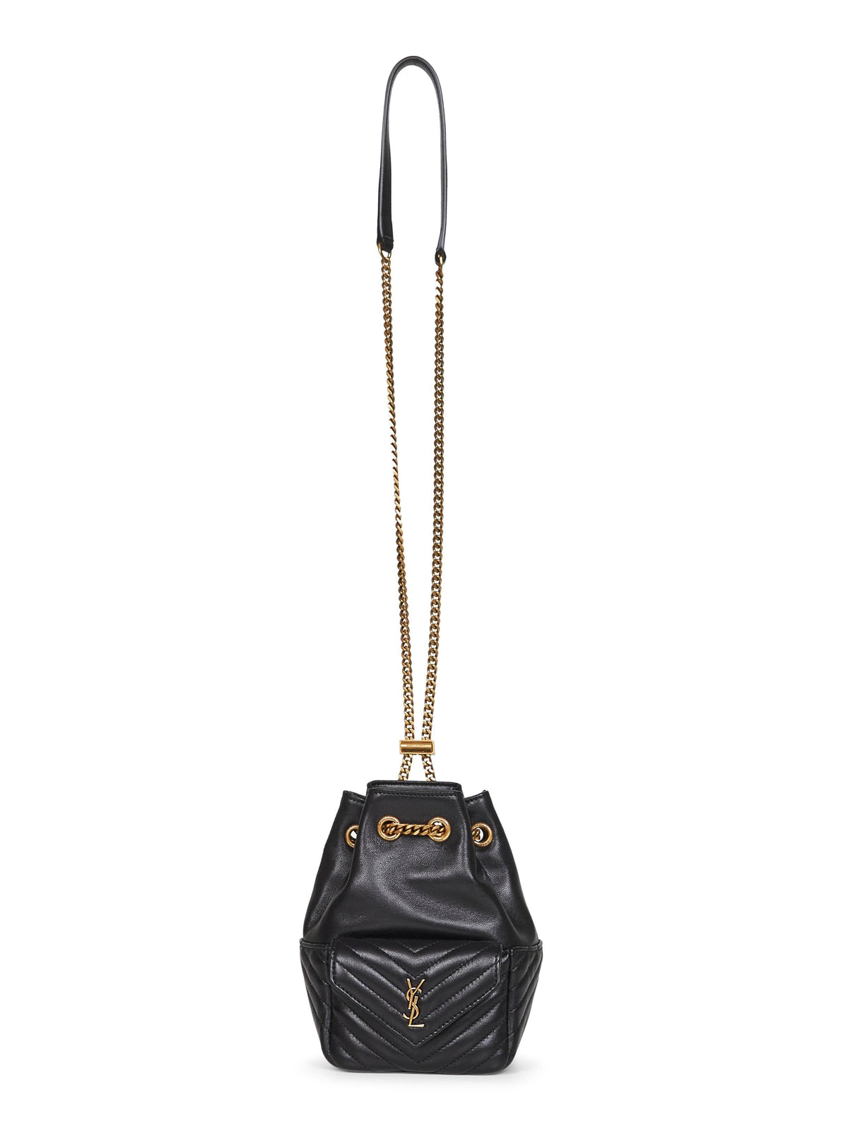 Saint Laurent Women Mini Joe Bucket Bag Saint Laurent