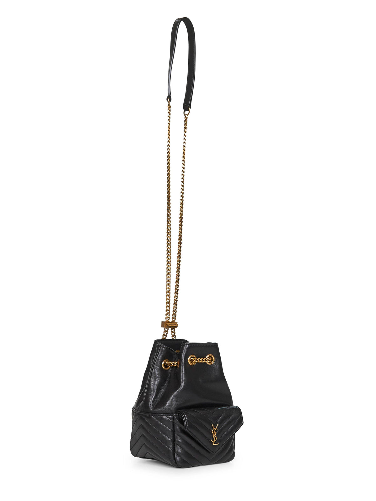 Saint Laurent Women Mini Joe Bucket Bag Saint Laurent