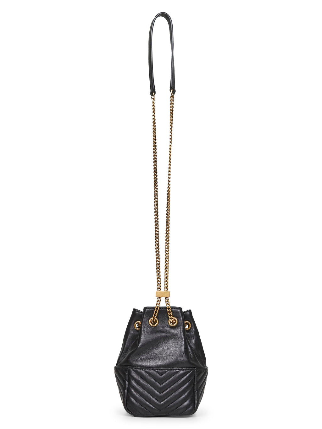 Saint Laurent Women Mini Joe Bucket Bag Saint Laurent