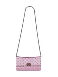 Valentino Garavani Women Rhododendron Pink Valentino Garavani Rockstud Spike Crossbody Bag