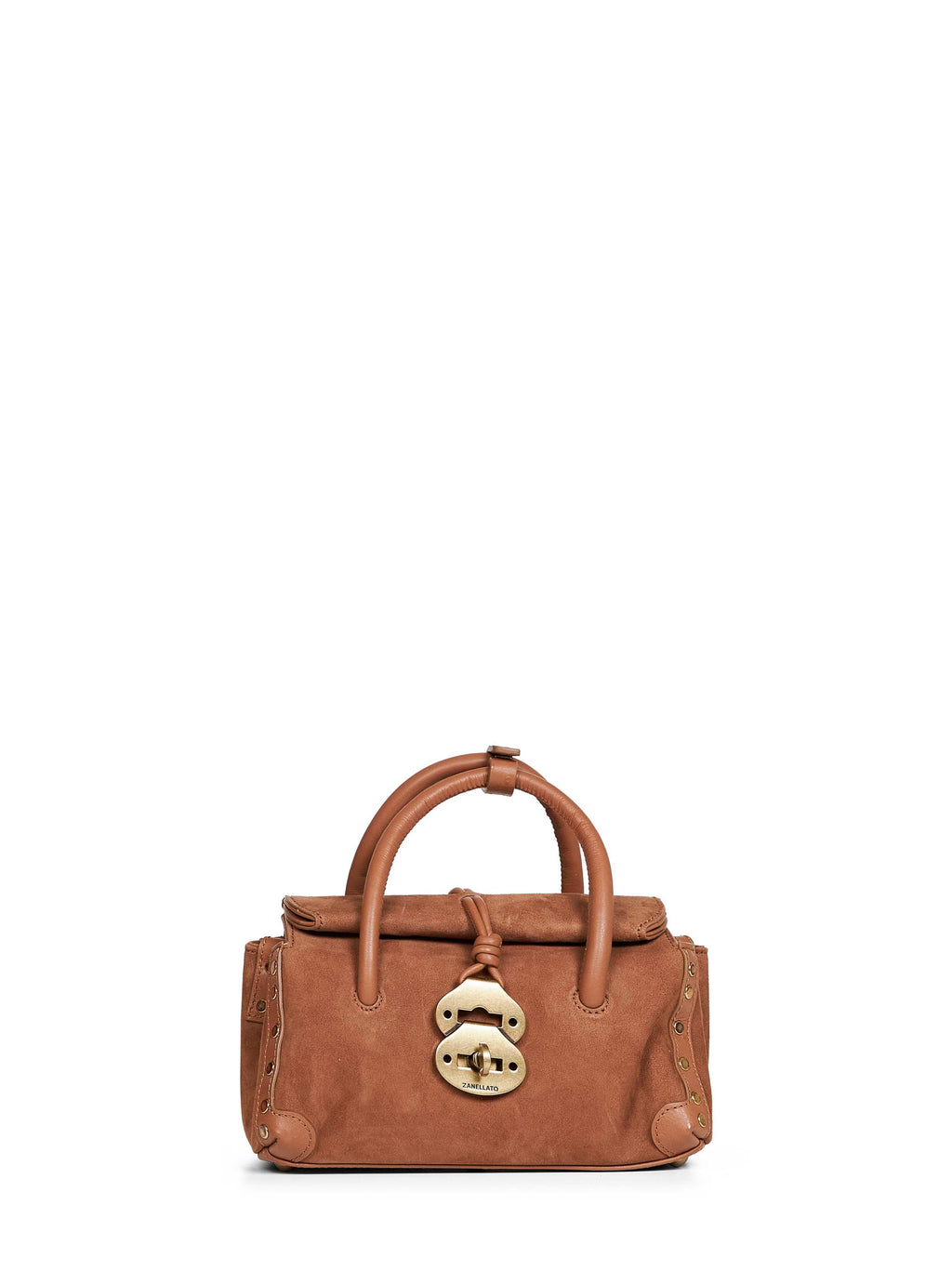Zanellato Women Brown Dotta Baby Handbag