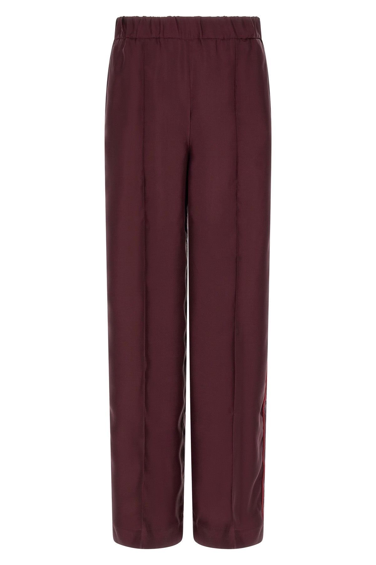 F.R.S. For Restless Sleepers Silk Trousers with Contrast Piping