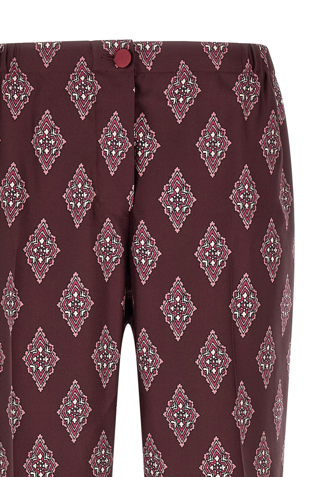 F.R.S. Silk Trousers with Contrast Piping