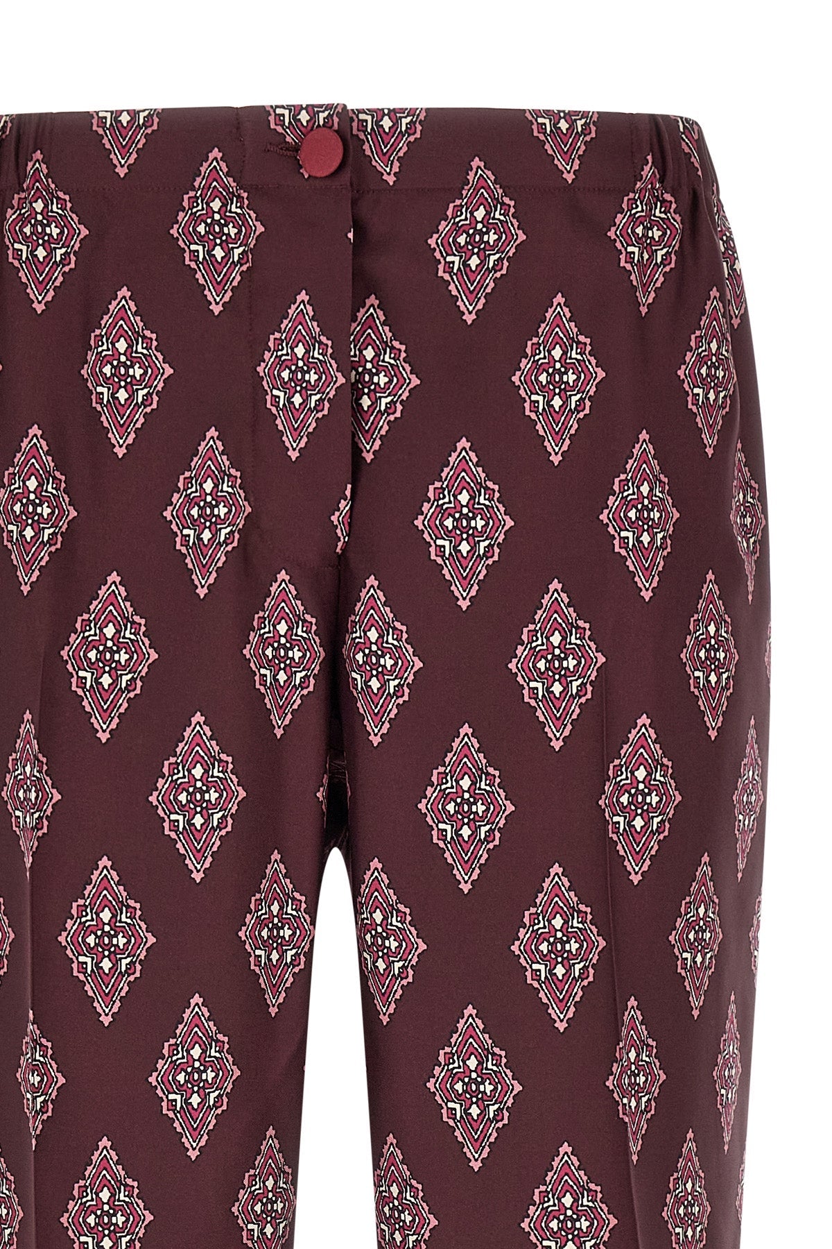 F.R.S. Silk Trousers with Contrast Piping
