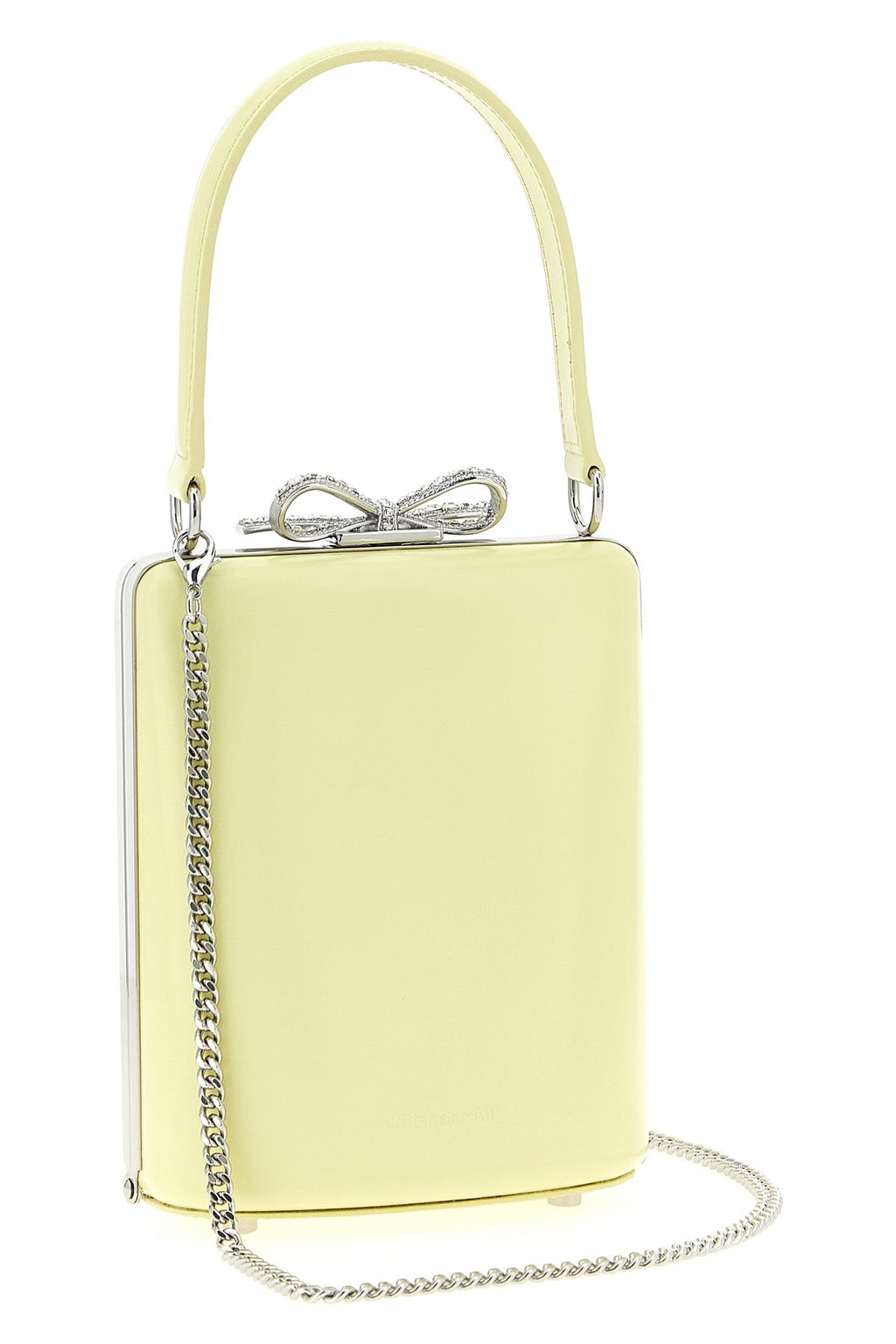 'Yellow leather bag' handbag