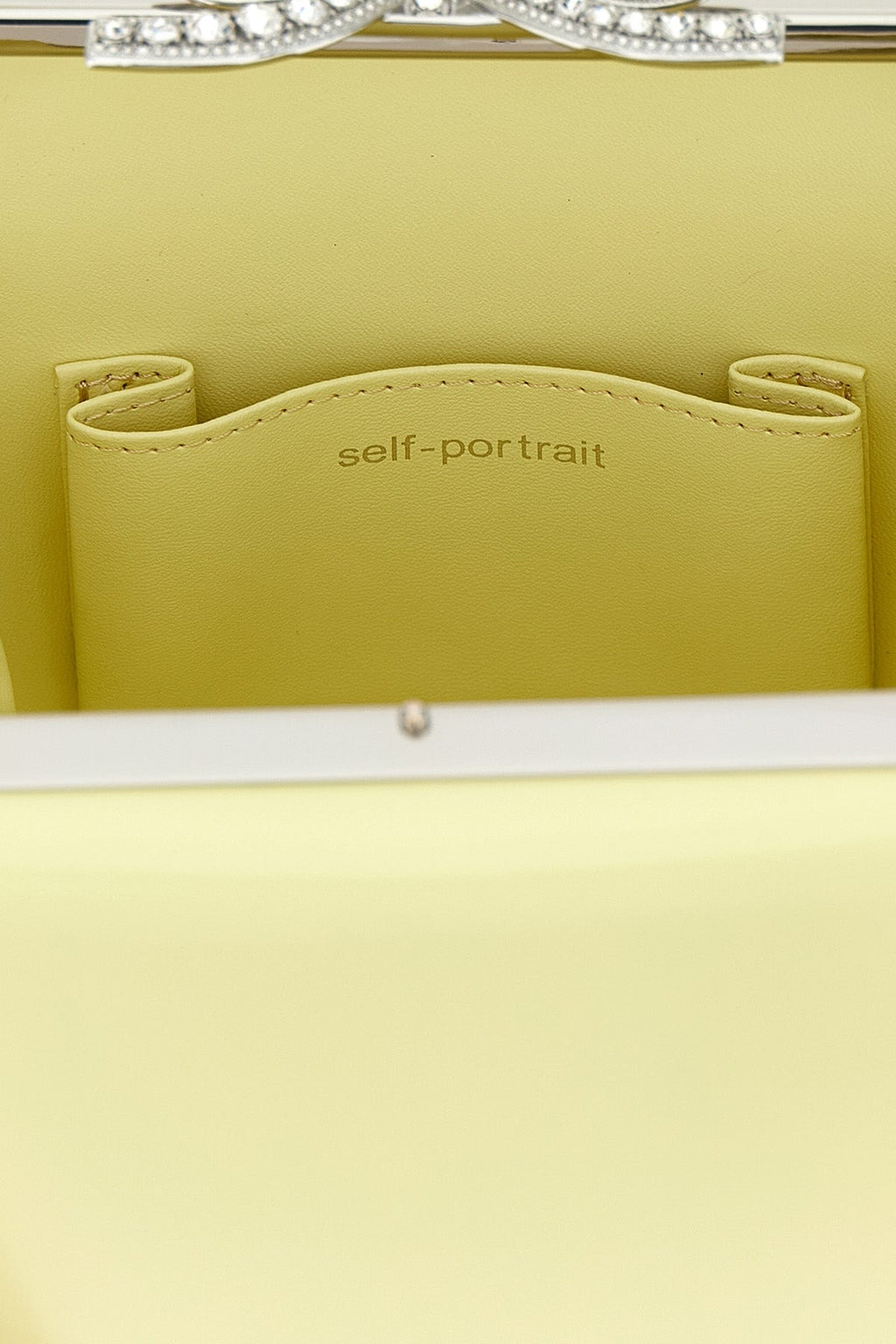 'Yellow leather bag' handbag