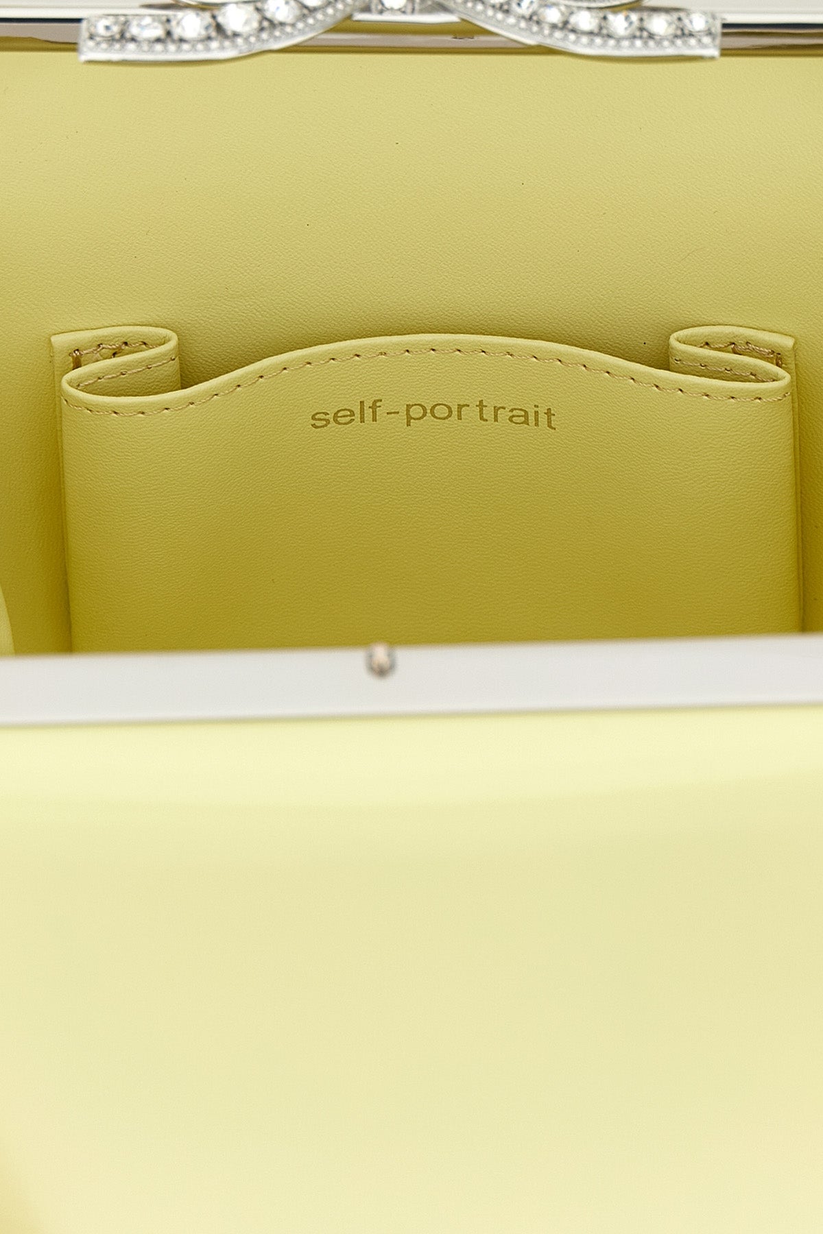 'Yellow leather bag' handbag