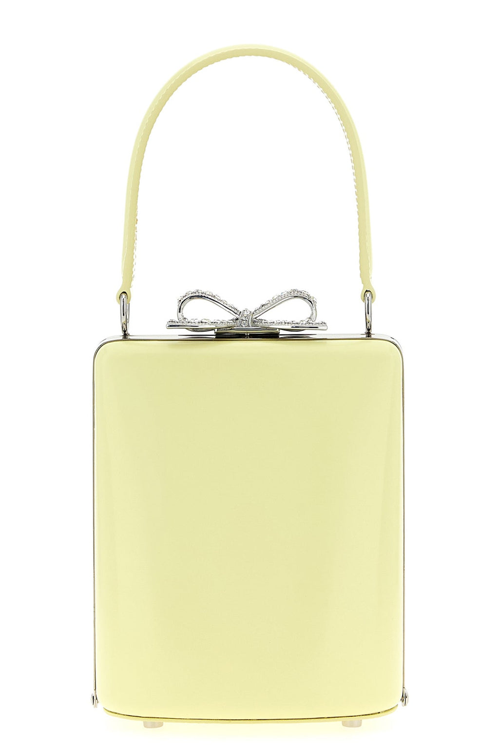'Yellow leather bag' handbag