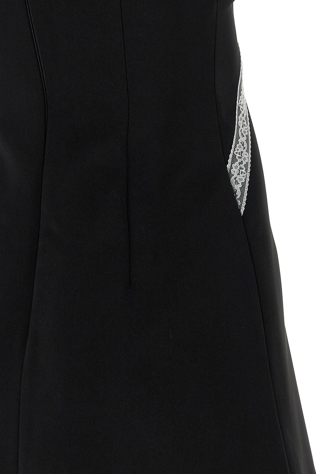 Self Portrait Mini Dress with Lace Bow