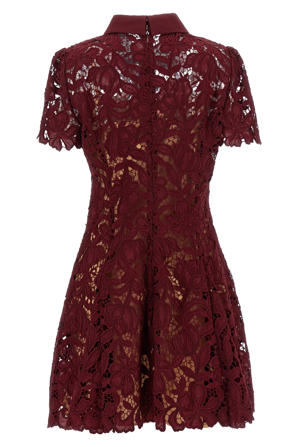 Self Portrait Mini Dress With Jewel Buttons
