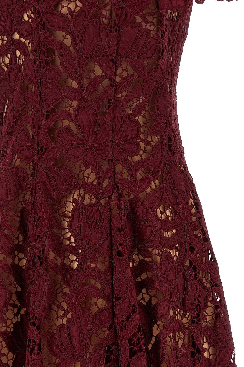 Self Portrait Mini Dress With Jewel Buttons