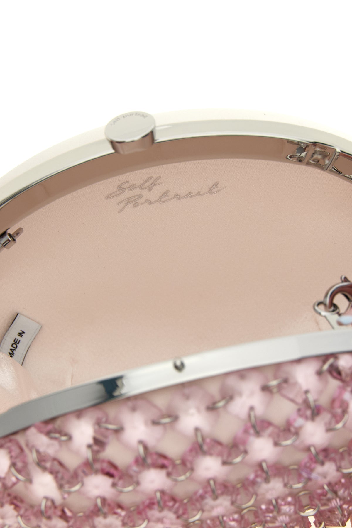Clutch 'Oval Crystal Chain'