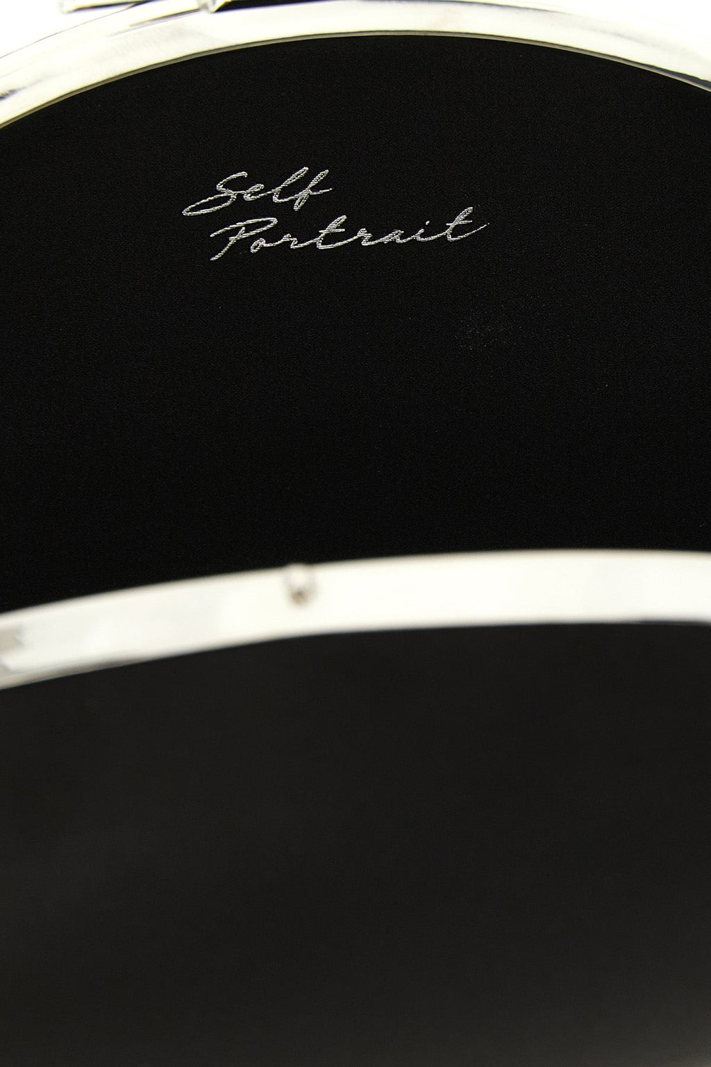 Satin Oval Clutch