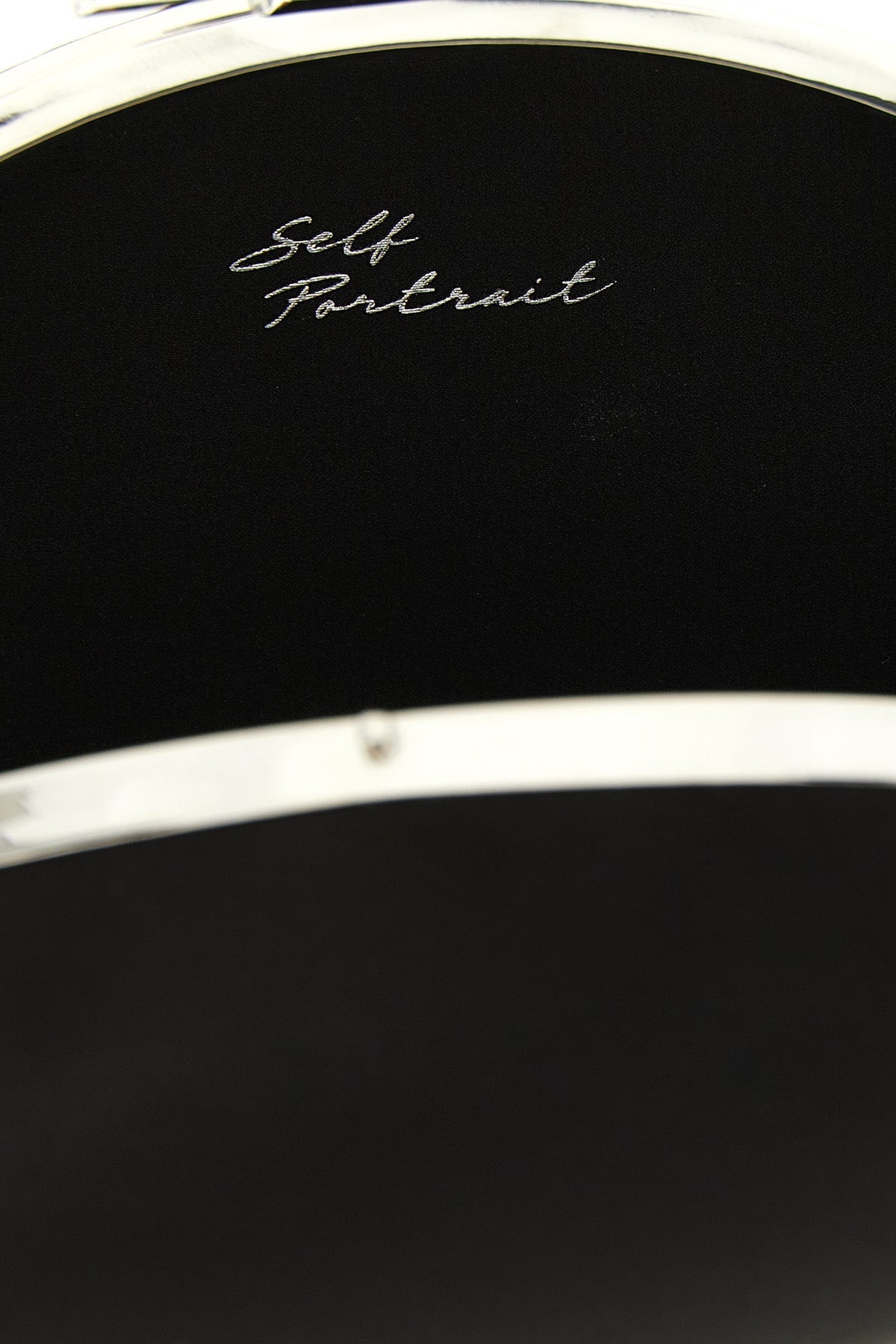 Satin Oval Clutch