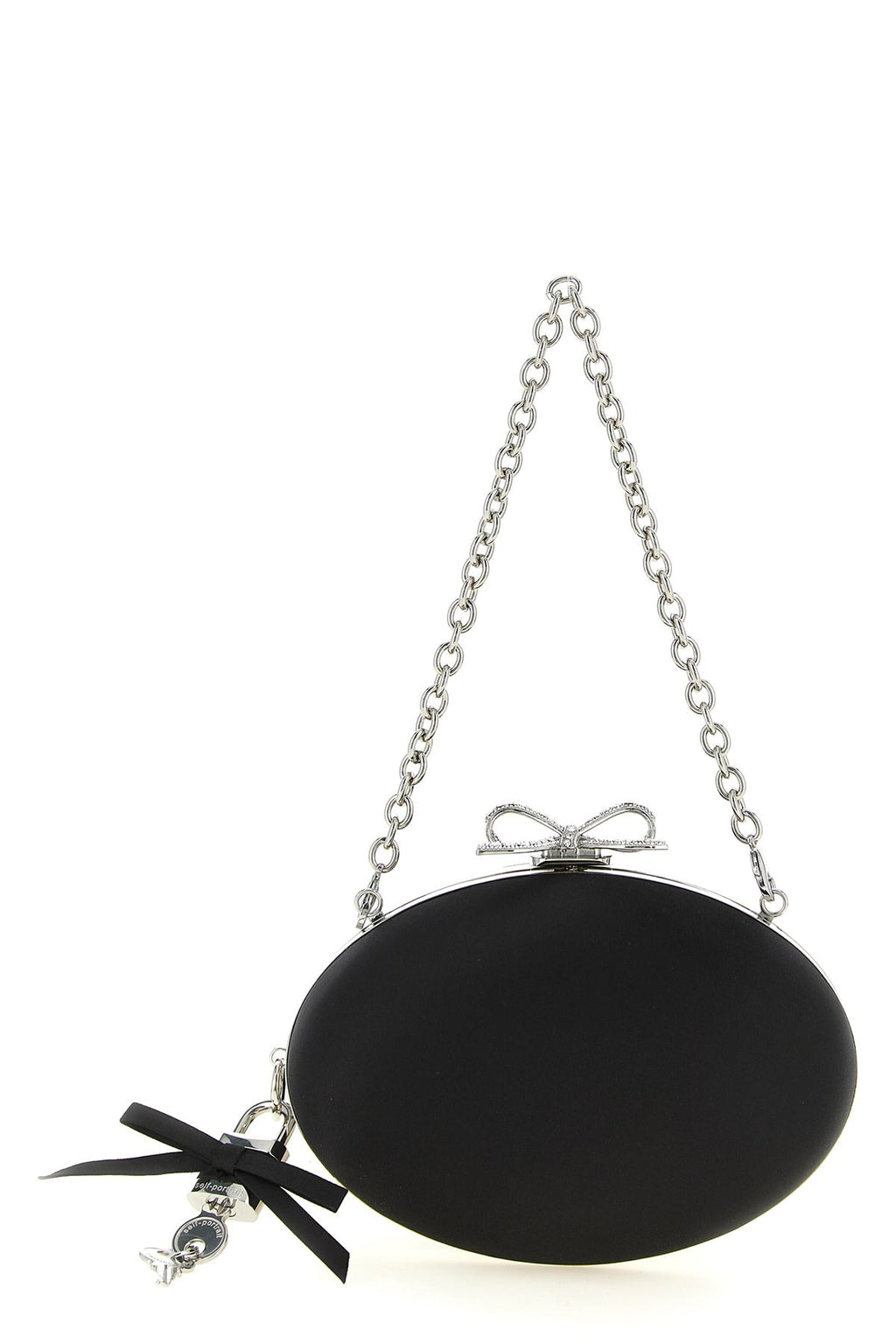 Satin Oval Clutch