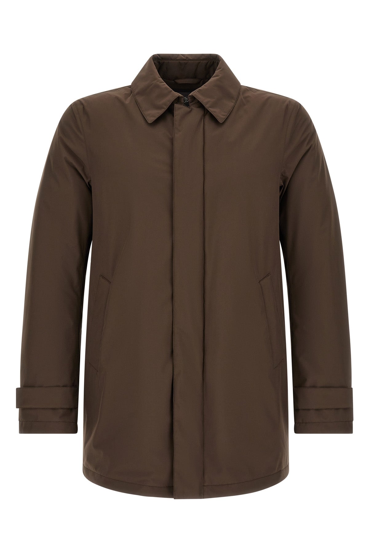 Herno Technical Fabric Parka With Hood