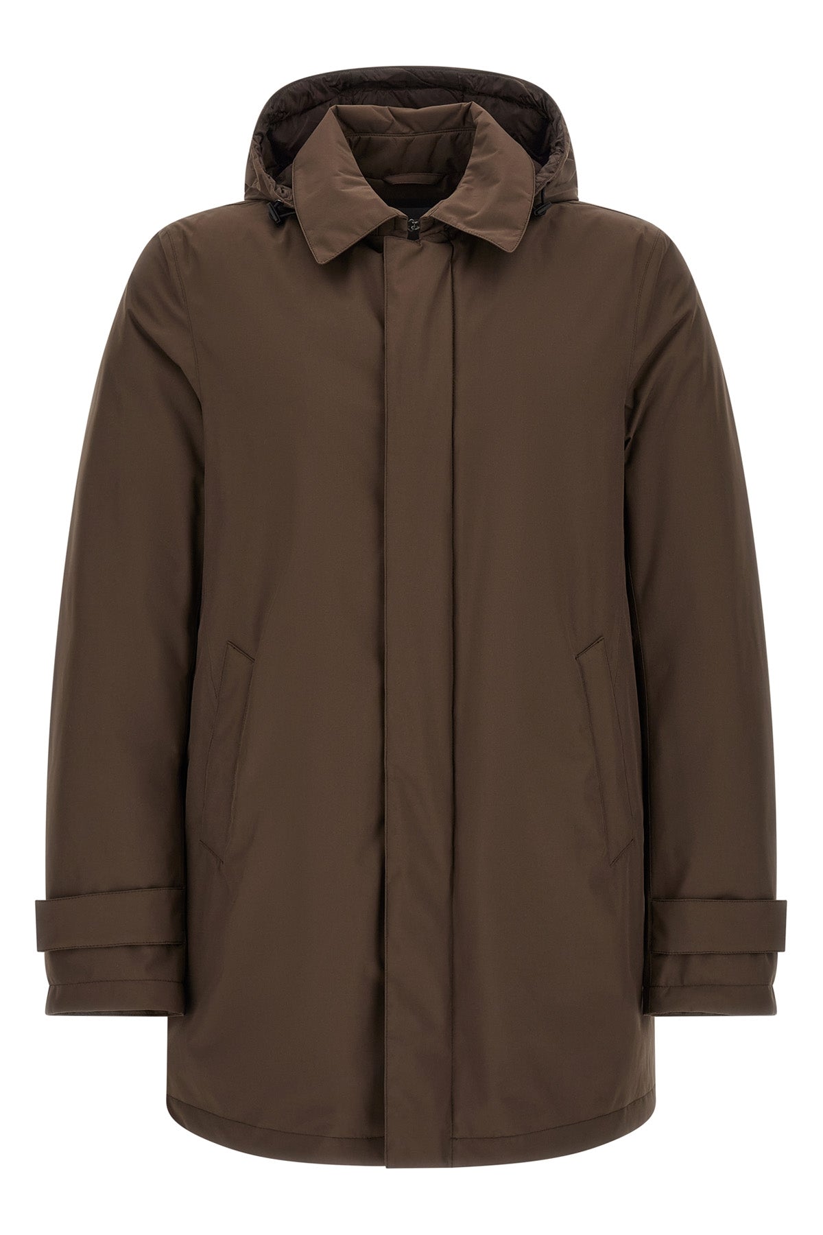 Herno Technical Fabric Parka With Hood