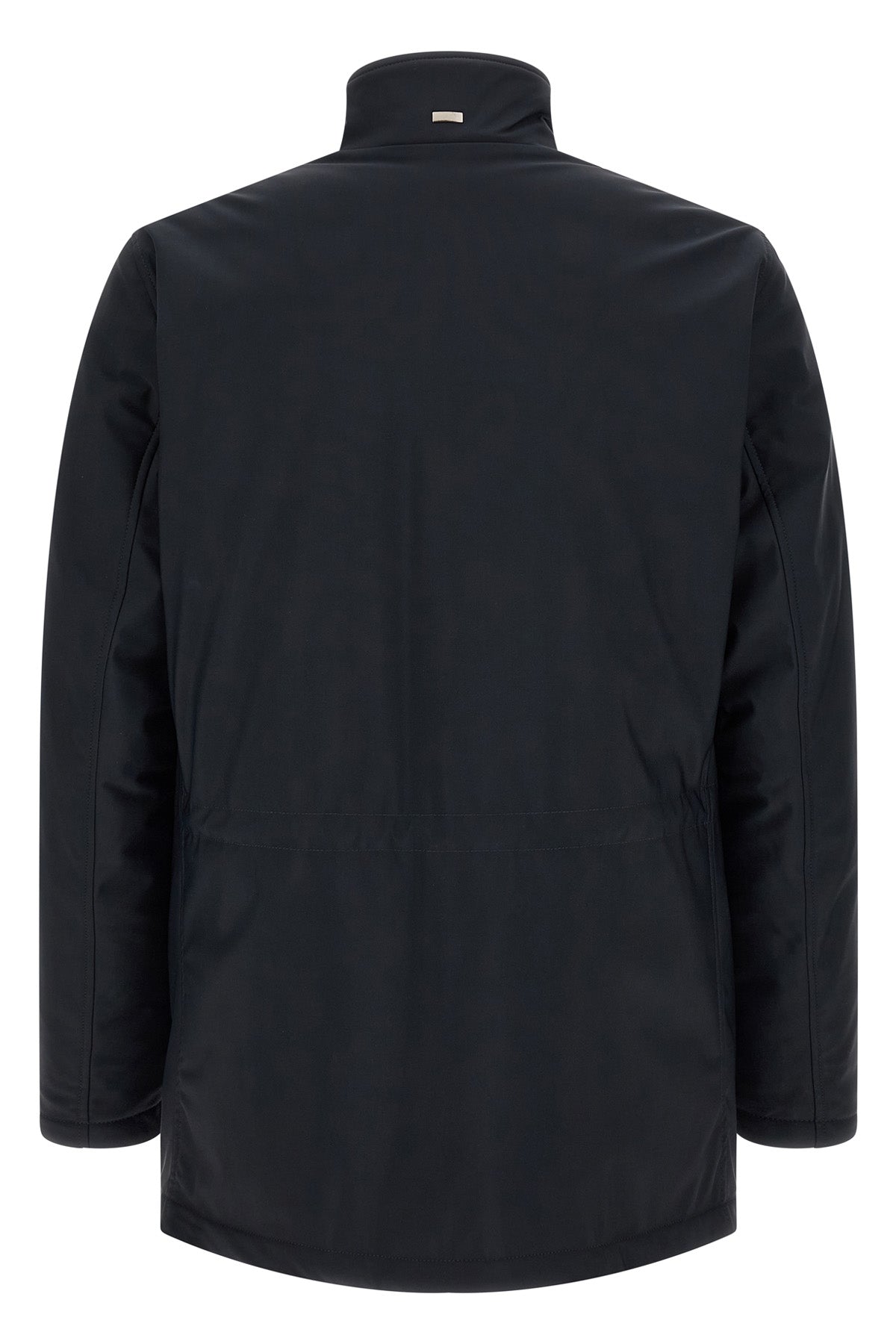 HERNO Technical Fabric Jacket with Stand Collar