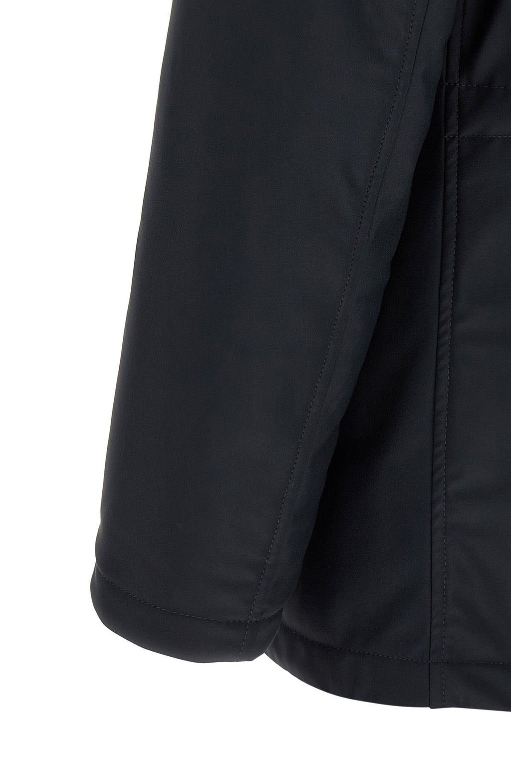 HERNO Technical Fabric Jacket with Stand Collar