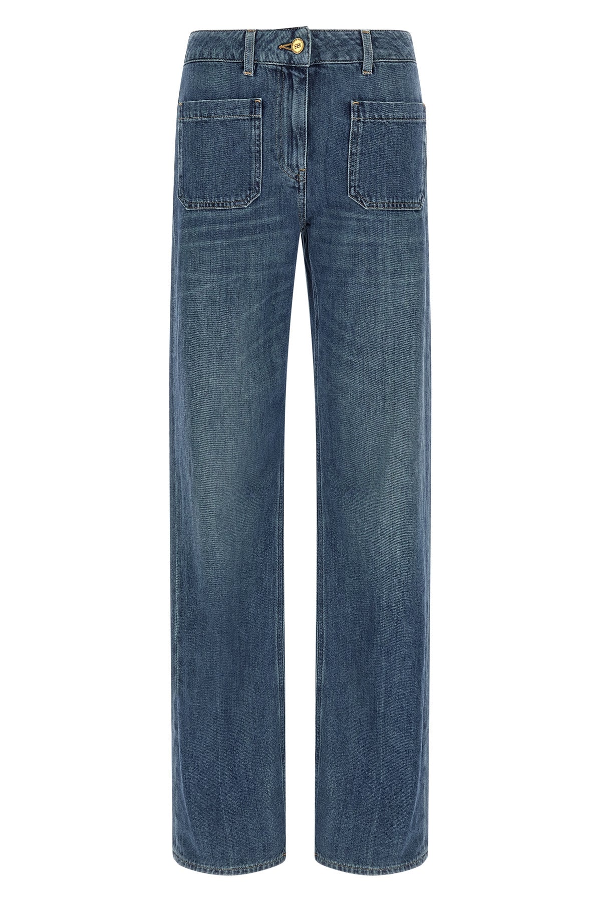 Elisabetta Franchi Jeans - Embroidered Logo Detail
