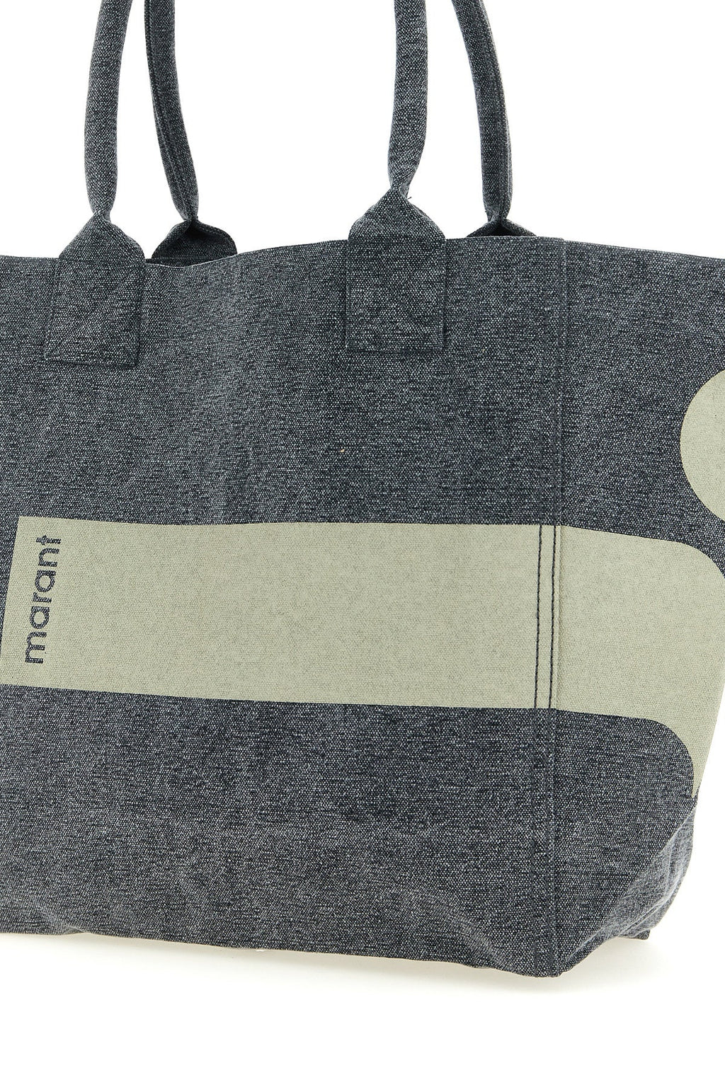 Isabel Marant Tote Bag with Contrasting Logo Graphic