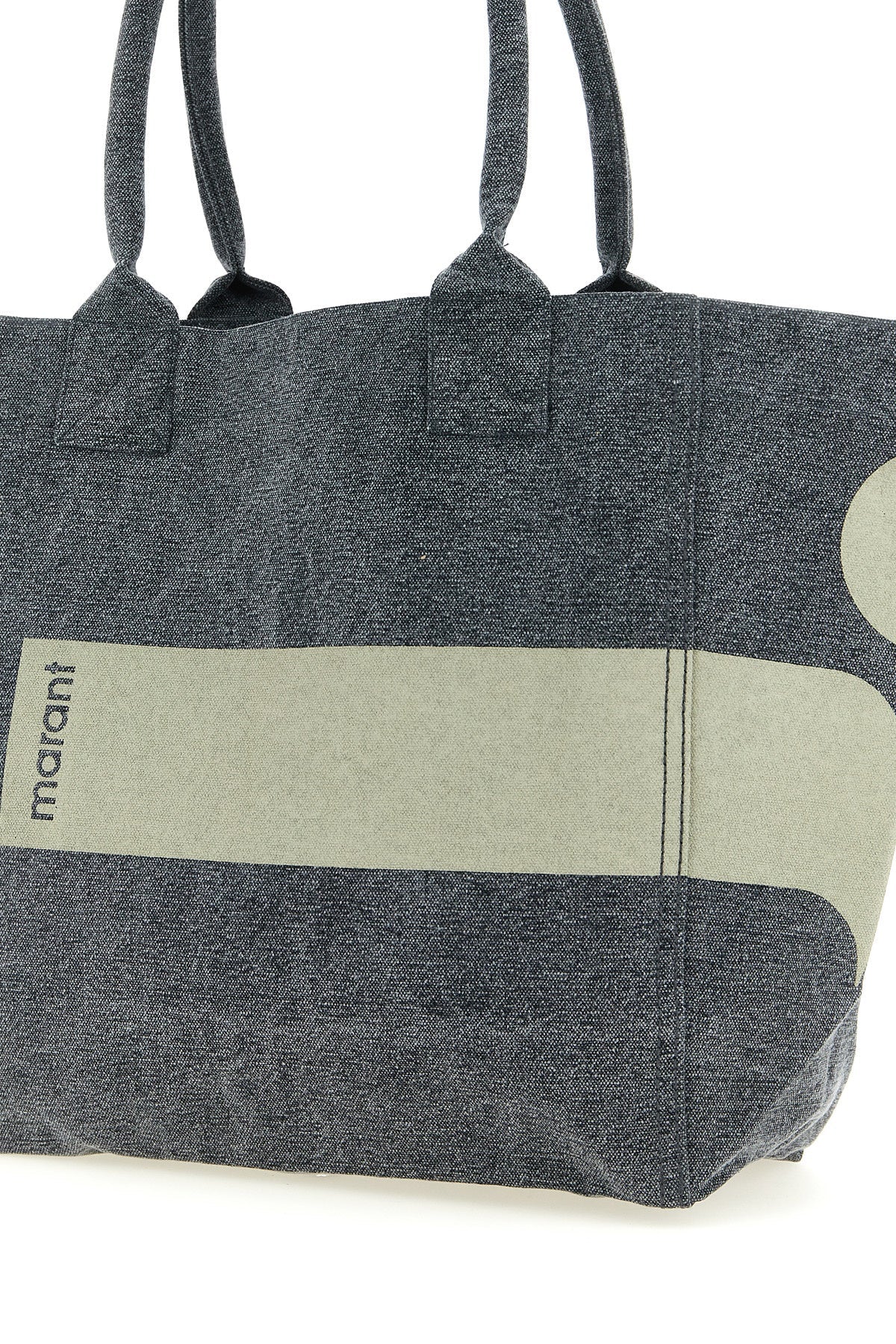 Isabel Marant Tote Bag with Contrasting Logo Graphic