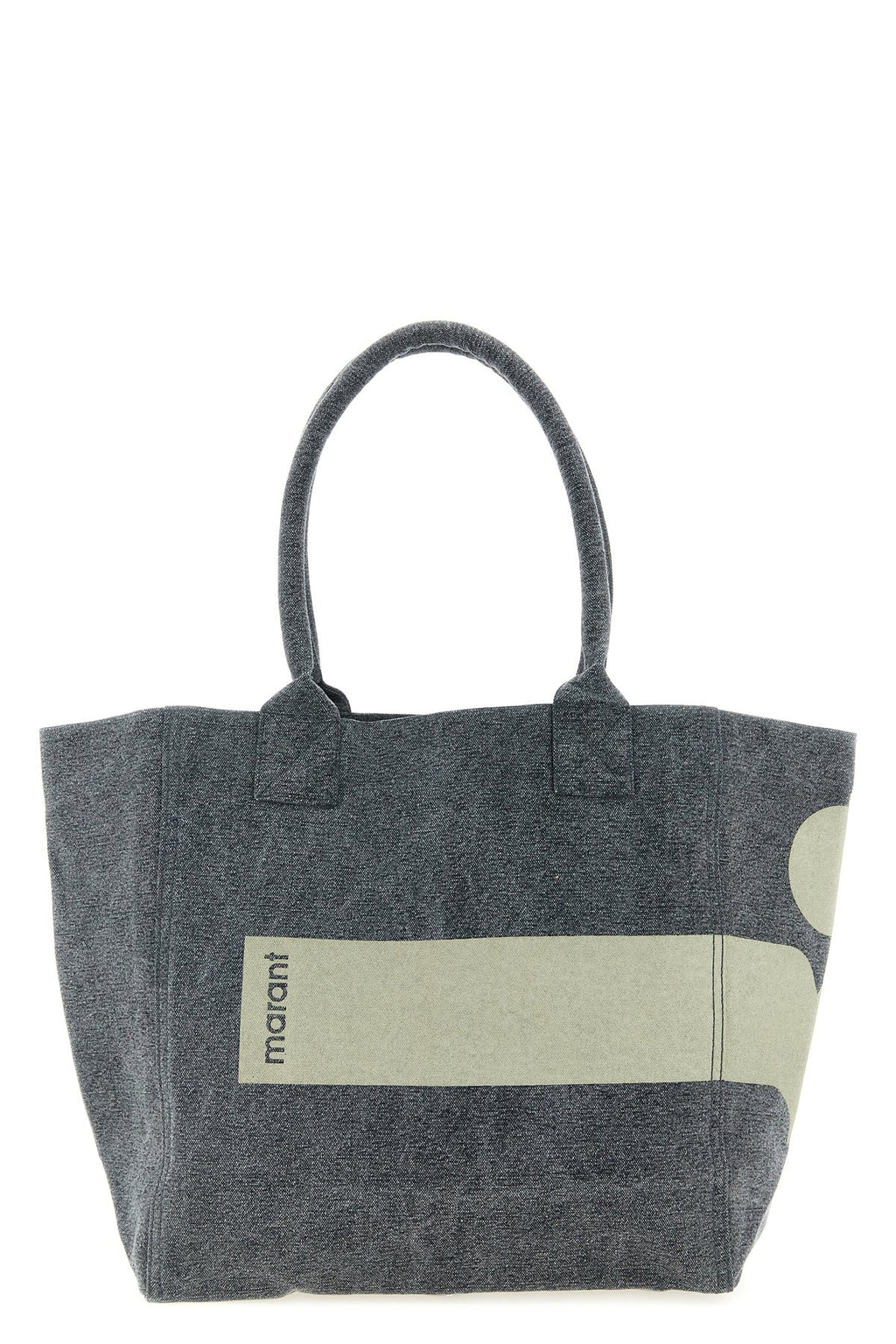 Isabel Marant Tote Bag with Contrasting Logo Graphic