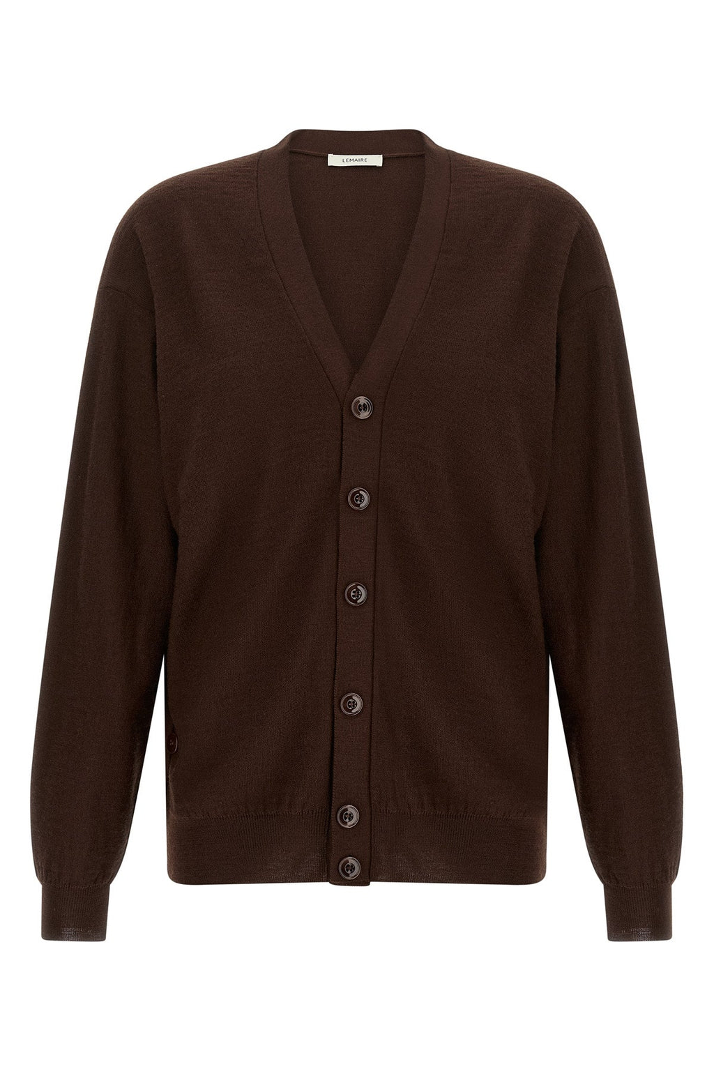 LEMAIRE Cardigan with asymmetric placket