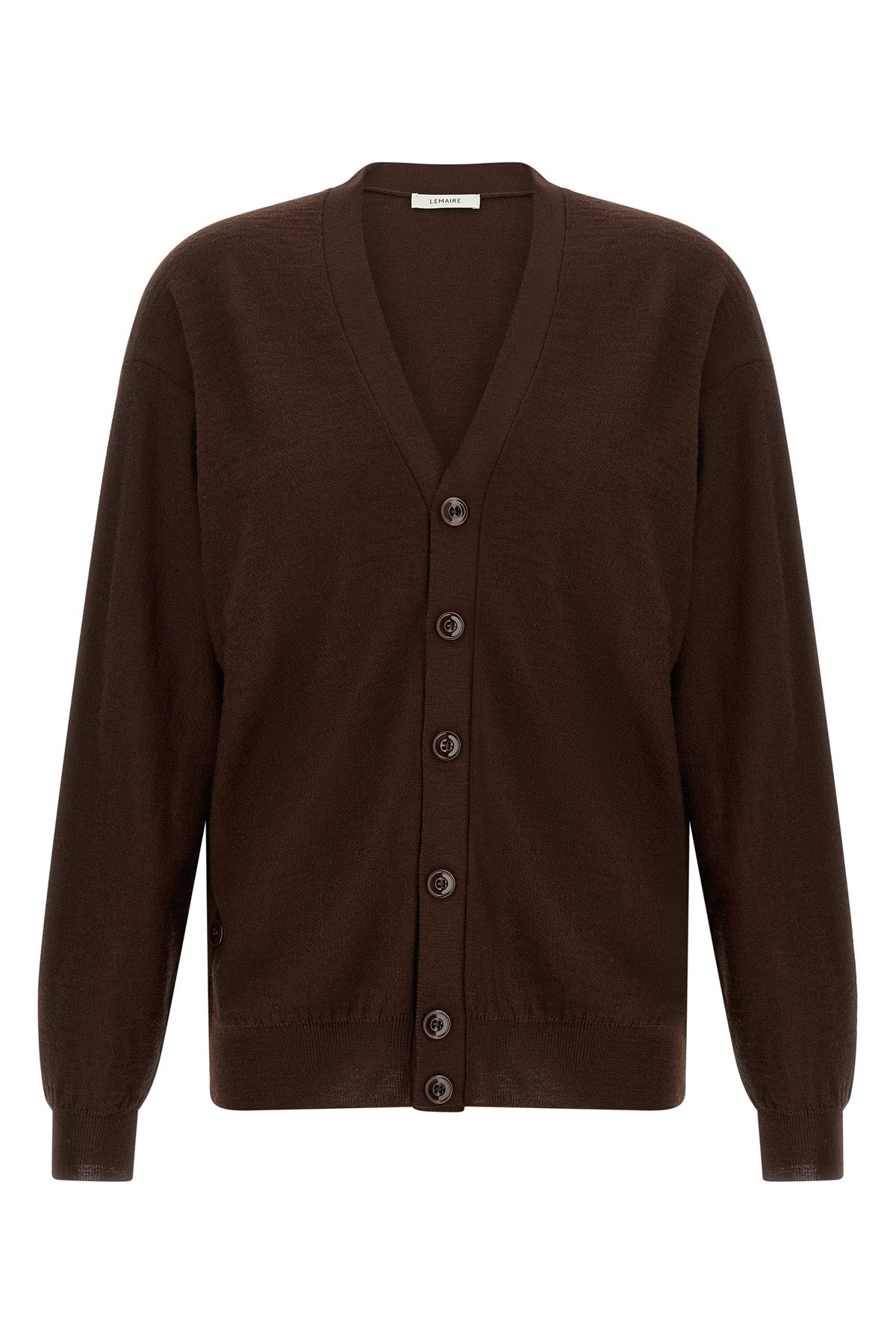 LEMAIRE Cardigan with asymmetric placket