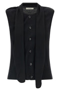 Lemaire Vest with Draped Panel